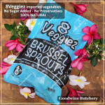 8Veggiez frozen vegetable IQF BRUSSEL SPROUTS WHOLE 500g 8 Veggiez